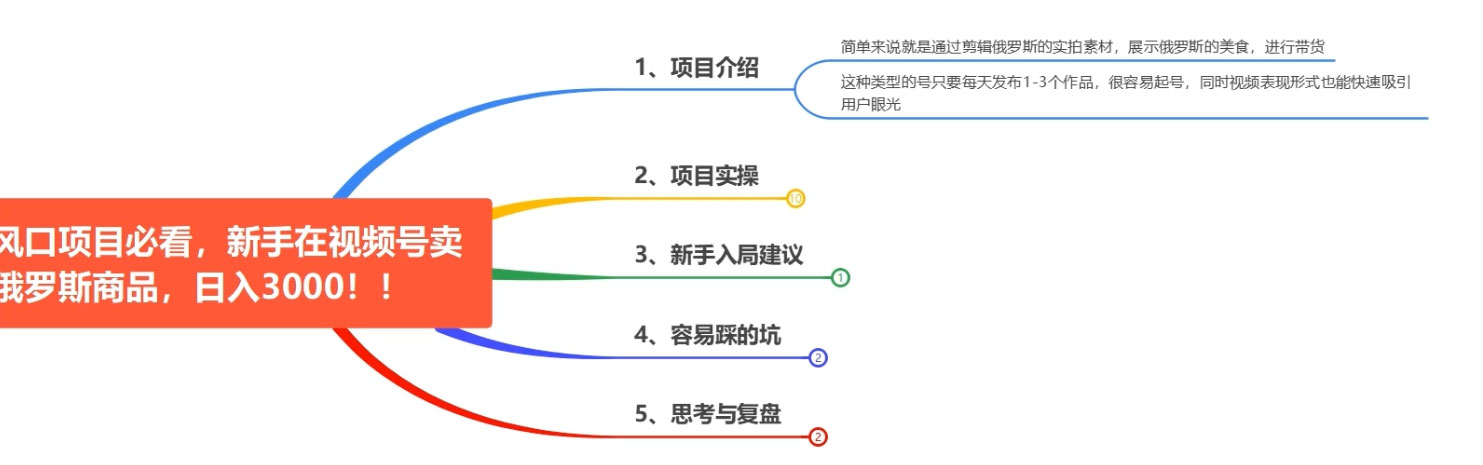 图片[2] - 最近爆火的视频号卖俄品商品，项目详细拆解，收益高好操作！ - 项目资源网 - 项目资源网